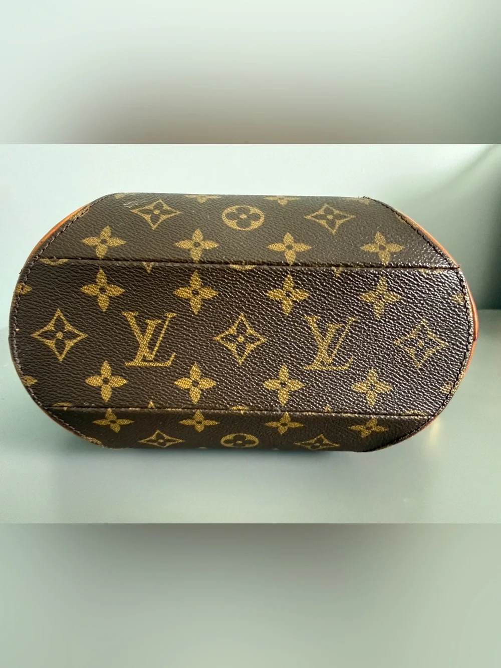 Vintage Y2K Louis Vuitton Monogram Ellipse PM Bag France 2000 w/auth Lock & Key